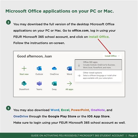 feu outlook|How to Login to Microsoft Office 365 : Tamaraw Easy Assist Hub.